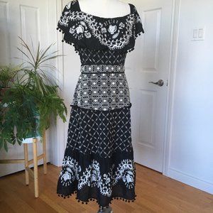 Anthropologie Marisol Off Shoulder Dress